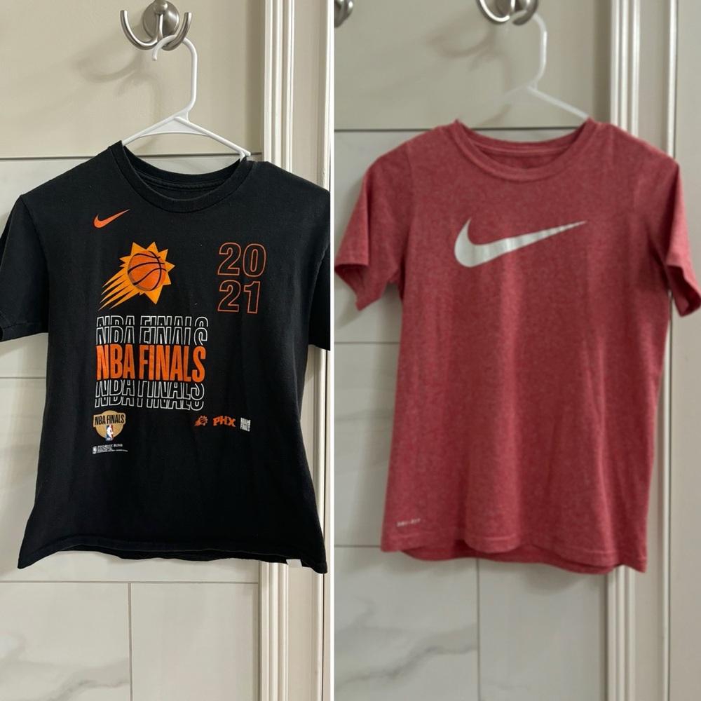 2- LG boys Nike shirts.